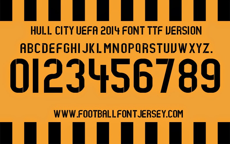 football jersey number fonts